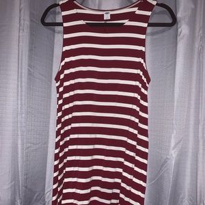 Old navy sleeveless swing dress